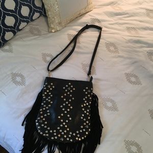 Studded Black Crossbody